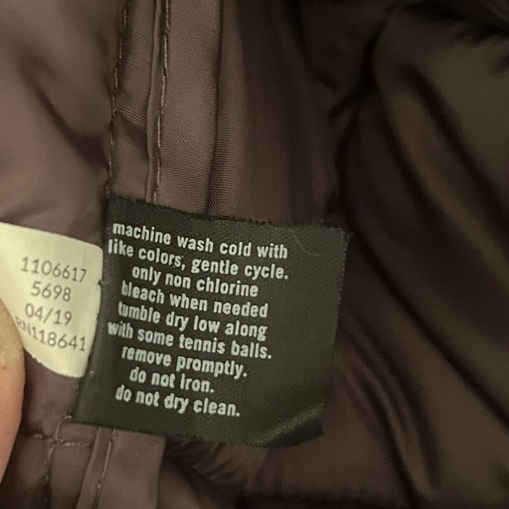 26/28 Lane Bryant Dark Gray Quilted Puffer Jacket - Picture 9 of 11